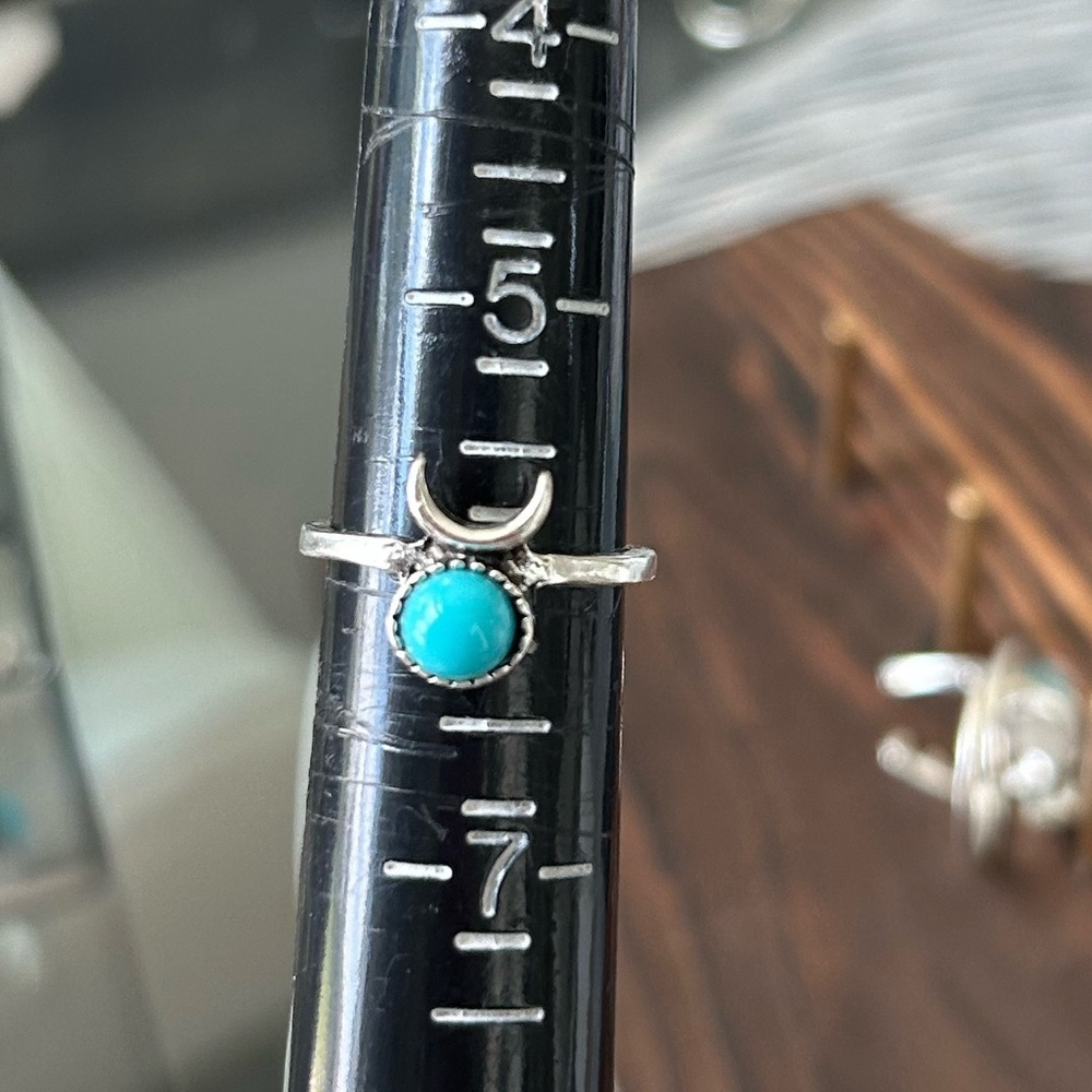 Boho Turquoise Ring Set - Picture 13 of 13